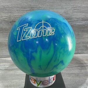 6 Pounds Lb Polyester Bowling Ball Brunswick T ZONE Teal Aqua BLUE NEW UNDRILLED